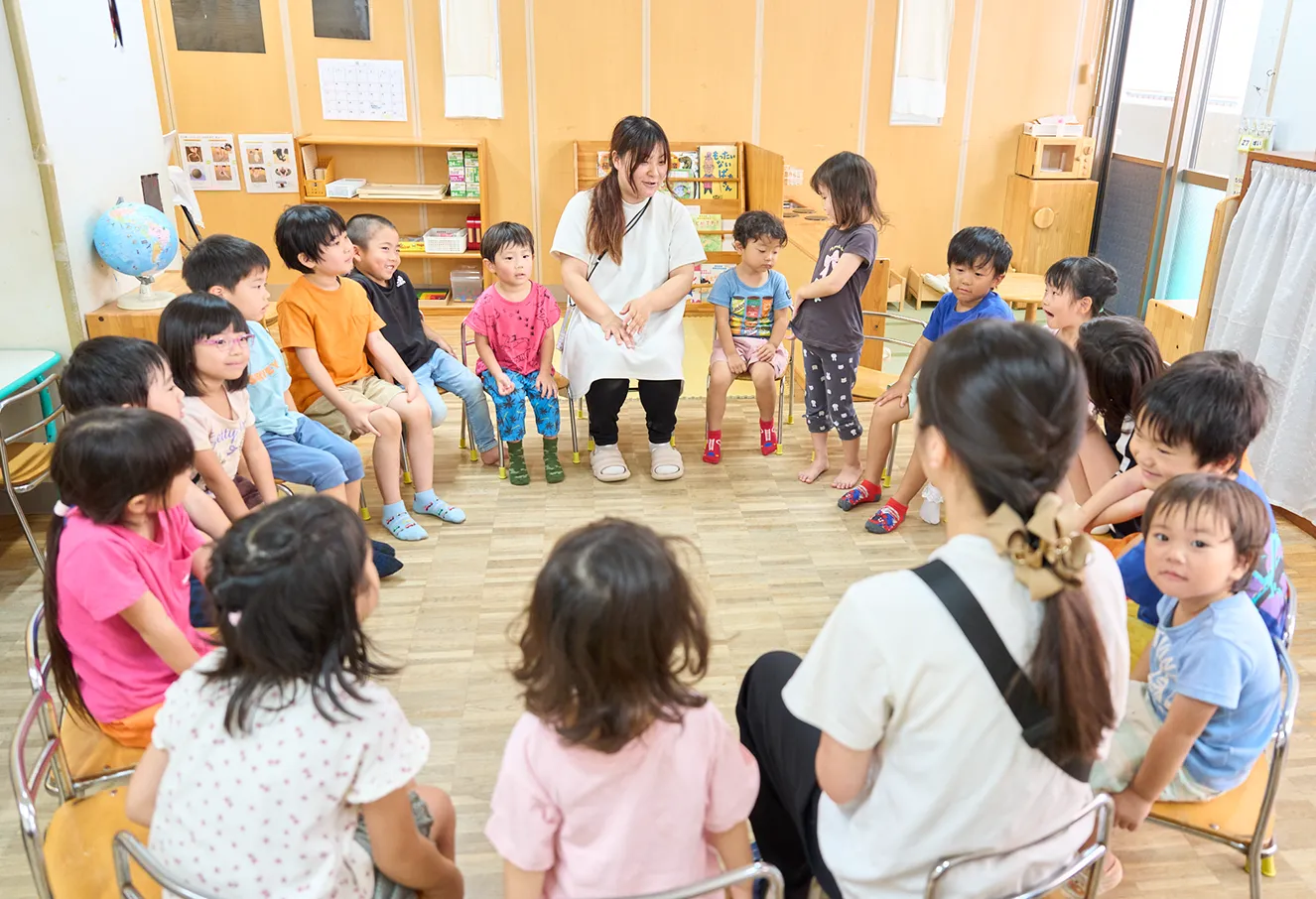 サークルタイムの様子